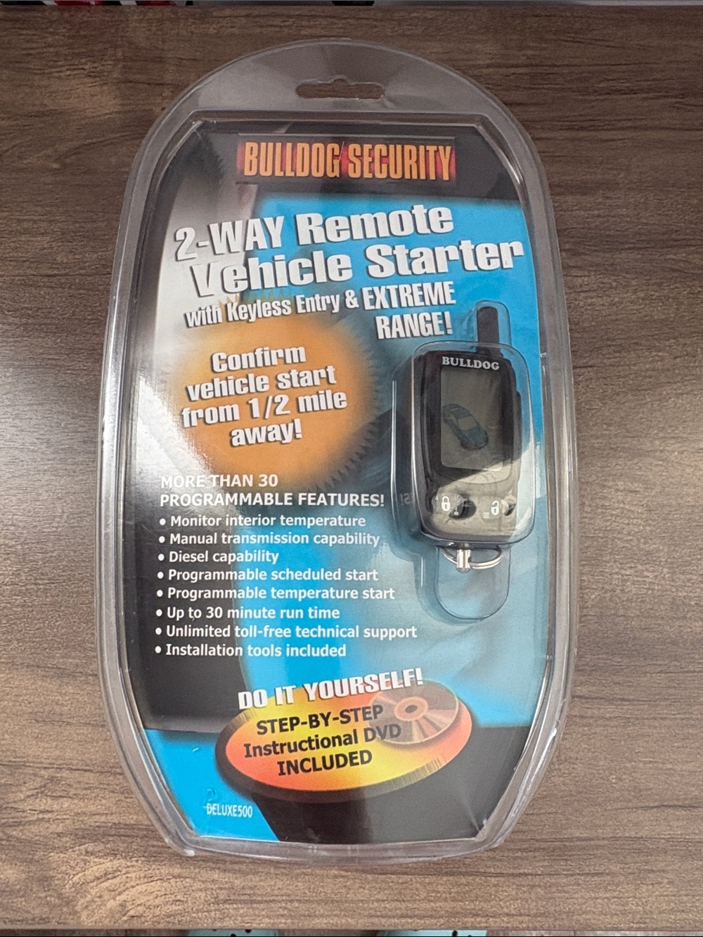 Bulldog Security 2-Way Remote Vehicle Starter Deluxe 500 SEALED